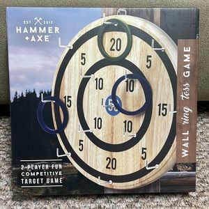 Hammer + Axe fun game “Wall ring toss game”